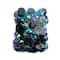 John Bead 25mm AB Acrylic Round Flat Back Rhinestones, 100ct.